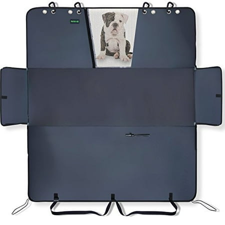 Window Sill Seat Car Seat Cover for Dogs by Drive Auto Products - Best Pet Hammock for Car, Thick Canvas & Heavy Duty Clear Viewing Window - Waterproof Protection is Nonslip and Fits Almost Any Vehicle, Universal ()