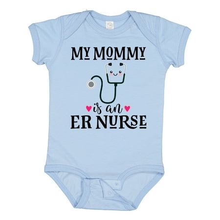 

Inktastic ER Nurse Mom Childs Gift Gift Baby Girl Bodysuit