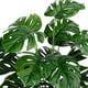 thumbnail image 3 of Hojas artificiales JAMW de palma Monstera falsa grandes resistentes a los rayos UV verde, 3 of 5