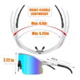 thumbnail image 3 of Gafas Deportivas Polarizadas para Ciclismo Living out your qool time, 3 of 8