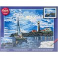 thumbnail image 1 of Dimensions Twilight Lighthouse Paint by Numbers for Adults, 20'' W x 16'' L, 1 of 2