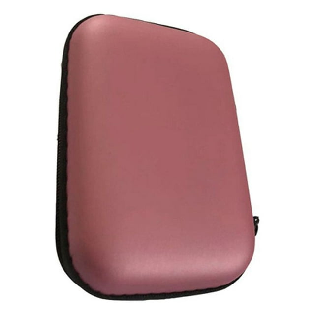 Sidaley Bolsa de almacenamiento de cable de datos Organizador de bolsillo de malla Bolsa de banco de energía Rosa Type3 NO3