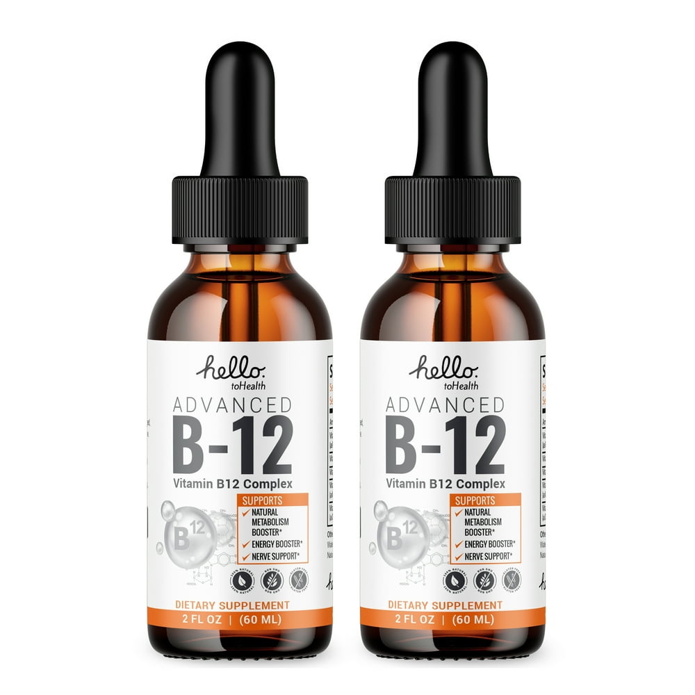 Complete Vitamin B12 Liquid Drops Energy Boosting And Metabolism