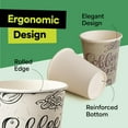 thumbnail image 4 of EconoHome 10 oz 100 Pack Disposable Coffee Paper Cups - Paper Cups for Hot and Cold Drinks, Tea, Water, and Juice, 4 of 4