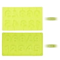 thumbnail image 4 of Miangastore Non-Stick Flexible Design Silicone Mold Random Color 1Pcs 11x6.5x0.47In, 4 of 8
