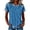 Blue, variant on ChoXxx Women's Button Down Soft Like Solid Top Daily Outings Blue S