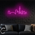 thumbnail image 3 of C-CRAFT Toronto Skyline Neon Led Light 33 inch for Home Living Bedroom Decor, 3 of 5