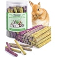 thumbnail image 1 of CHL-- 36 Pcs Rabbit Chew Sticks Chew Toys with Mixed Natural Flowers, Roses, Chrysanthemums and Forget-me-Not, 1 of 4