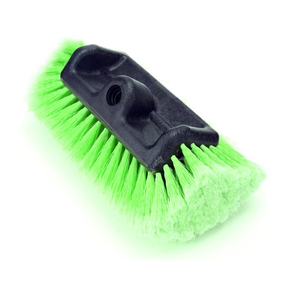 Cepillo para lavado de autos Forgrace de 12 pulgadas con cerdas medianas y suaves, color verde