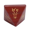 thumbnail image 4 of Pyramide, Attirer la Richesse Générateur d'Énergie Pyramide Énergie Positive Robuste Durable Éclat Vif pour Bureau Redstone, 4 of 8