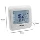 thumbnail image 2 of Electric Heating Thermostat 0-99 (℃) 16000 (mA) Touch LCD Screen Floor Heating Thermostat Controller 16A Electric Heating Film Heating Cable, 2 of 4