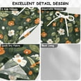 thumbnail image 2 of FORMRS Boys Swim Trunks Quick Dry Mesh Liner Boardshorts Sizes XS-XL, Green Flowers Pattern, 2 of 7