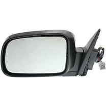 Mirror Compatible With 2002-2006 Honda Cr-V Left Driver Side Heated Textured Black Kool-Vue