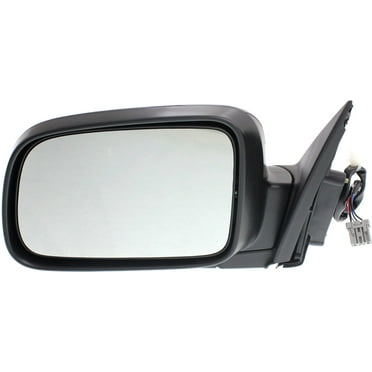 Mirror Compatible With 2002-2006 Honda Cr-V Left Driver Side Heated Textured Black Kool-Vue