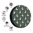 thumbnail image 4 of Naloa goose of sunflower Tire Cover Wheel Protectors Tyre Covers Weatherproof Wheel Covers Universal Fit for Trailer Rv SUV Truck Camper Travel Trailers-14 inch, 4 of 6