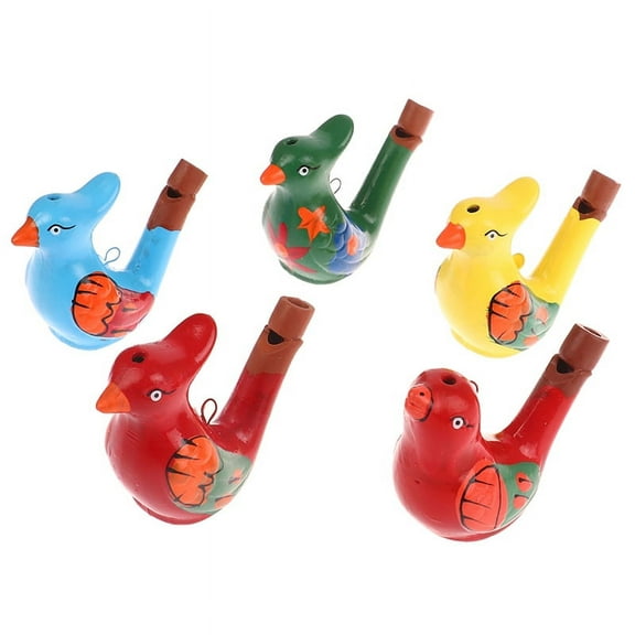 Coloured Drawing Water Bird Whistle Kid Early Learning Educational Children Toy