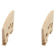 thumbnail image 4 of Guardoinrt Wood Premium Violin Bridges Fit For Effortless Installation Violin Strings Bridge Fiddle Bridges As shown 2Set, 4 of 6