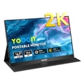 thumbnail image 1 of Monitor Portátil Yodoit 2.5K UHD 16 Pulgadas IPS con USB Tipo C y Altavoces Integrados, 1 of 9