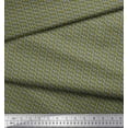 thumbnail image 2 of Soimoi Satin Silk Fabric Diamond & Cross Sign Shirting Printed Fabric 1 Yard 42 Inch Wide, 2 of 3