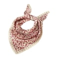 thumbnail image 2 of HuangHuanChen Bohemia Headbands For Women Floral Head Scarf Chiffon Hair Bandanas Kerchief Headband Head Wrap Vintage Boho Hair Scarf for Women Red One Size, 2 of 4