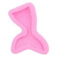 thumbnail image 3 of Molde de Silicona Fugacal Cola de Sirena 3D Rosa, 3 of 7