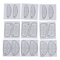 thumbnail image 1 of Paquete de 3 a 10, 9 Uds., Etiquetas de Impacto de Golf, Pegatinas de Cinta de Destino para Columpio de Hierros Y Maderas 3 piezas Baoblaze Etiqueta de impacto de golf, 1 of 8