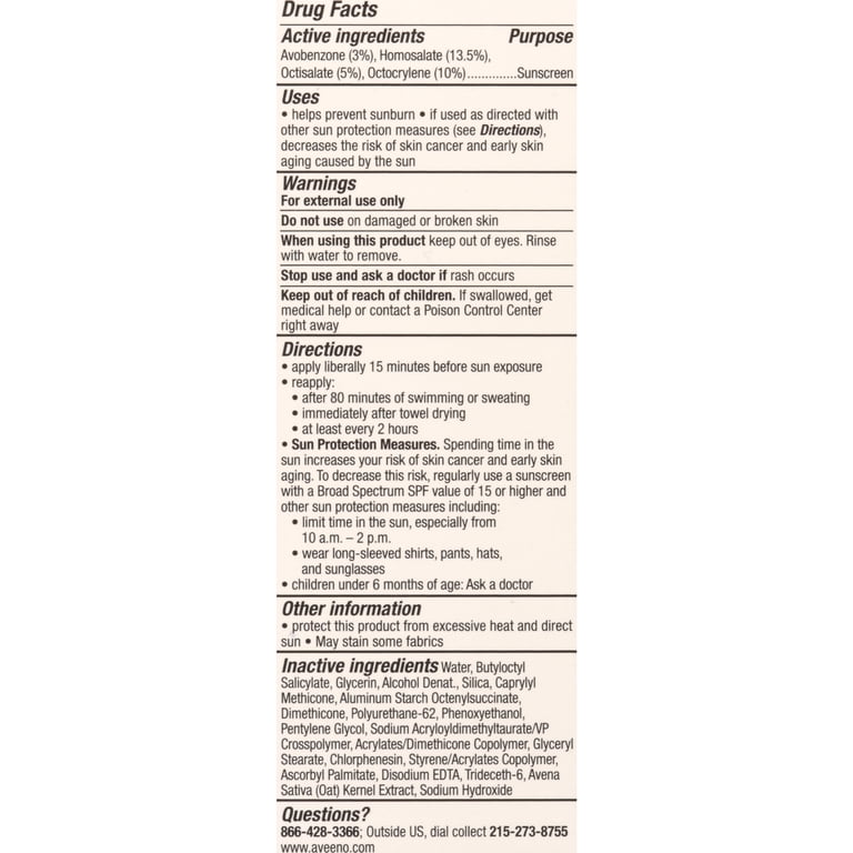 Aveeno Protect + Hydrate Face Sunscreen SPF 60 photo 7