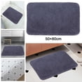thumbnail image 2 of Bathroom Mat, Plush Thick And Soft Cut Pile Bathroom Mats Super Absorbent Stain Resistant Quick Dry, Machine Washable Home Decor, Non-Slip Washable Pet Rug for Bath Tub Shower, 31x19IN, 2 of 6