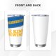 thumbnail image 3 of Vaso Blockbuster de 20 oz, taza de viaje para café con aislamiento al vacío de acero inoxidable, taza de café, taza de viaje con tapa, taza térmica para exteriores, 3 of 8