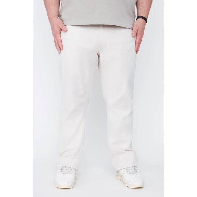 THICKEMS Pantalon à 5 Poches pour Homme en Coton Extensible Texturé