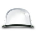 thumbnail image 4 of Daytona Helmets Premium Classic German Novelty Motorcycle Helmet, Chrome Mirror, 4 of 7