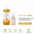 thumbnail image 6 of AMVital Turmeric Lemon Scrub Shower Gel - Gentle Daily Cleanser for Fresh, Smooth Skin, 6 of 8
