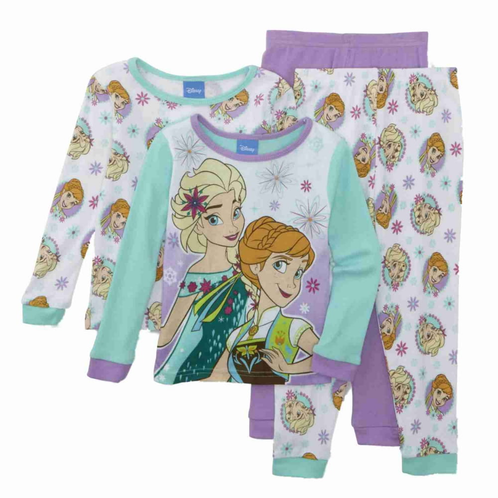 Disney Disney Frozen Toddler Girls 4 Piece Princess Elsa & Anna
