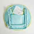 thumbnail image 5 of Pink Frog Baby Shark 19" Toddler Mini Saucer Chair, Blue Polyester, 5 of 5