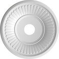 thumbnail image 5 of Ekena Millwork 19"OD x 3 1/2"ID x 1"P Berkshire Thermoformed PVC Ceiling Medallion (Fits Canopies up to 8 3/8"), UltraCover Satin Hunt Club Green, 5 of 5