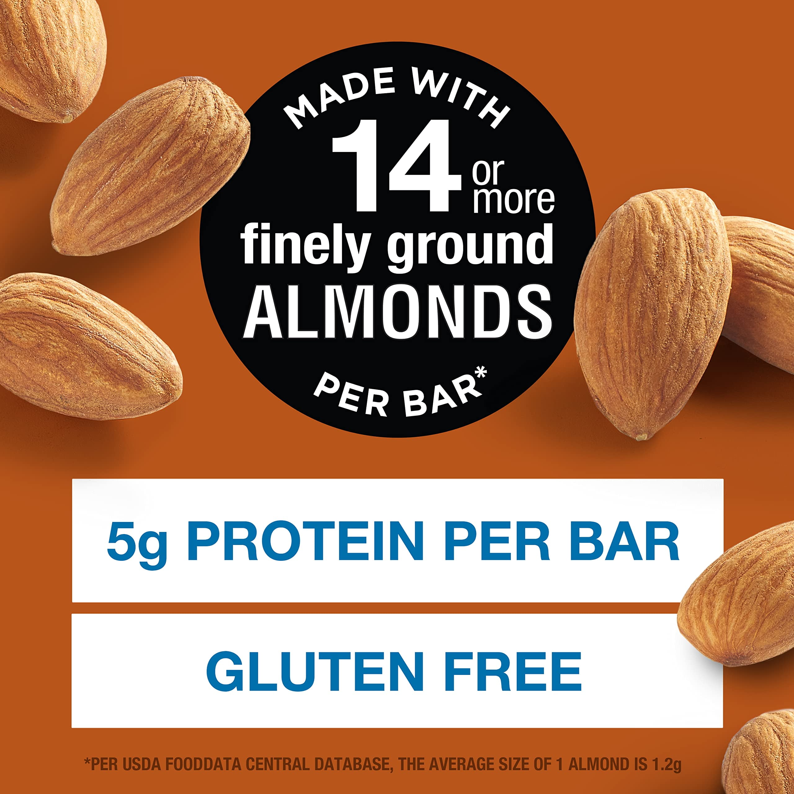 Pack of 2 - Kind Soft Baked Squares, Peanut Butter Almond Flour Blondie, 6 Count