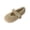 09#Khaki, variant on Women Round Toe Mary Jane Mules Slip On Metal Buckle Plush Lined Platform Clogs Fall Winter Wear Cute Cozy Slides Office Commute Outwear