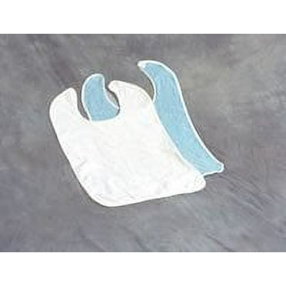 Terry Adult Bib - Blue - 1 Each / Each