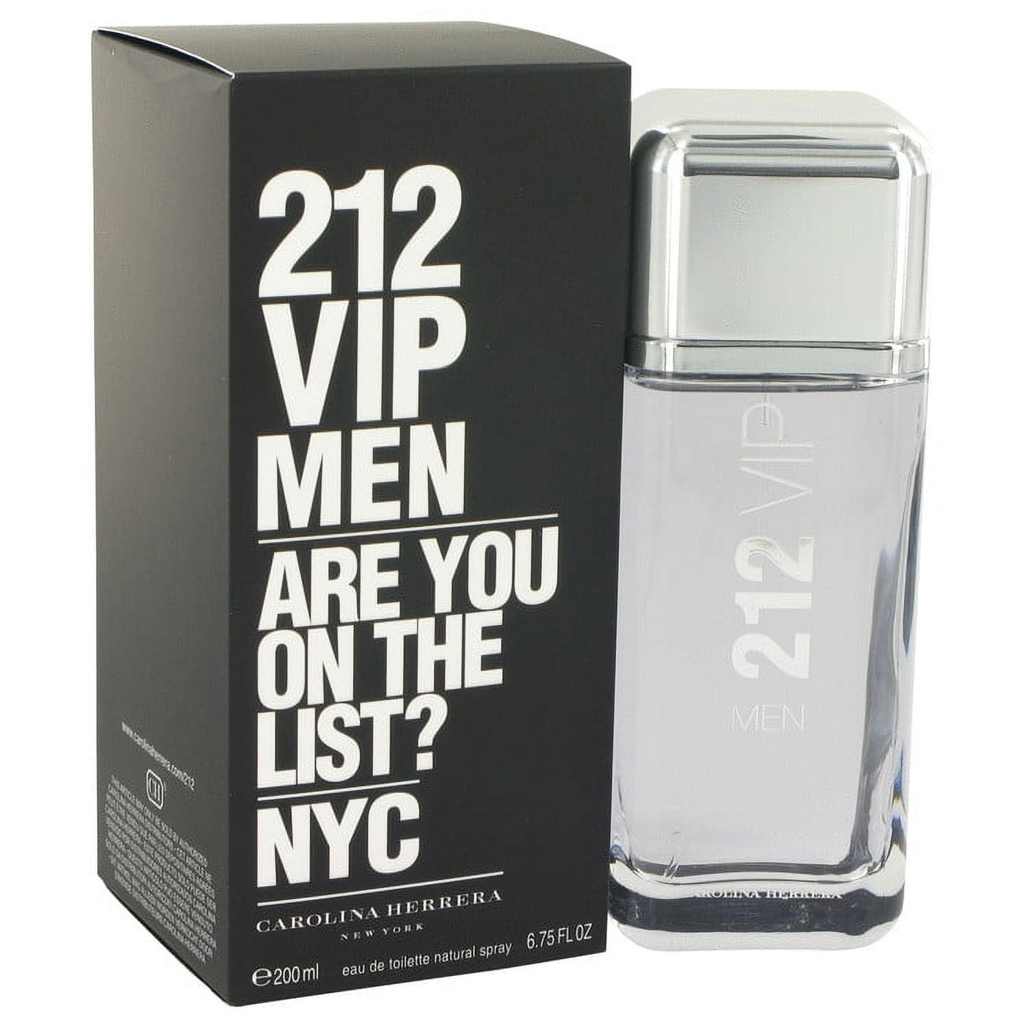 [正規品] Carolina Herrera 212 VIP Men 100ml Carolina Herrera 212 VIP Men, Chic Perfume, Eau De Toilette Spray