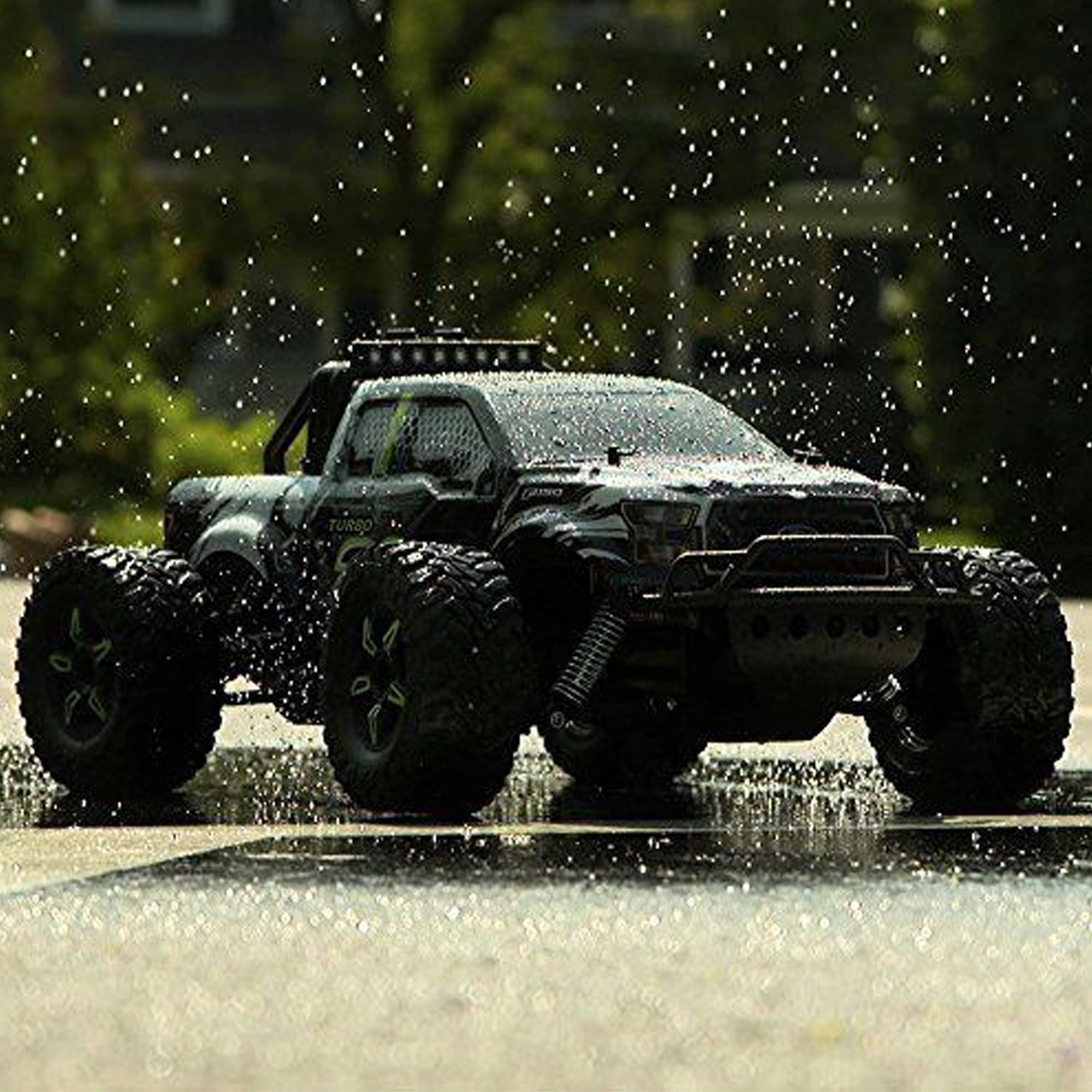 Fast 30 MPH All Terrain Off-Road RC Car Kid Galaxy Ford f150 Remote Control Truck RTR 1/10 Scale 2.4 Ghz 20v Electric Rechargeable 