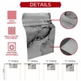 thumbnail image 5 of Marble Grey Table Runner 90 Inches Long, Modern Abstract Ink Painting Luxury Cotton Linen Table Runners Dresser Scarves, Decorative Fabric Tabletop Scarf Furniture Cover for Home Dinner Party 13"x90", 5 of 8