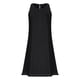 thumbnail image 5 of ICHUANYI Clearance Women's Summer Solid Color Style Fresh Solid Color Embroidered Lace Tank Top Round Neck Dress(Black, L) ICHUANYI WER2023080911792, 5 of 7