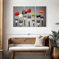 thumbnail image 3 of Elephant Stock Healthy Eating Wall Art - Horizontal Multi Panel Canvas - 3 Piecekitchen Wall Decor - Photography Food And Drink Multi Panel - Silver And Red Decor - 45" x 28", 3 of 8