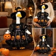 thumbnail image 6 of Sruoe Halloween Porch Goose Outfits with Witch Hat, 23" Porch Goose Clothes for Lawn Yard and Patio Decoration, Lawn Goose Clothing for Cement Goose Lawn Goose Outfit, Garden Goose Costume, 6 of 7