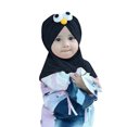 thumbnail image 1 of Kids Toddler Infant Baby Cartoon Muslim Head Wrap Modesty Turban Cap Bonnet Hat, 1 of 9