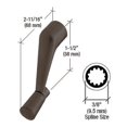 thumbnail image 5 of CRL H3534 Bronze Casement Operator Handle with 3/8" Spline Size and 2-11/16" Length, 5 of 5