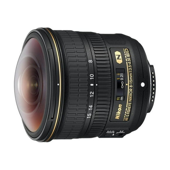 Nikon AF-S Fisheye-Nikkor - Fisheye zoom lens - 8 mm - 15 mm - f/3.5-4.5 E ED - Nikon F - for Nikon D3200, D3300, D3400, D5, D500, D5300, D5500, D5600, D7200, D750, D7500, D810, D850