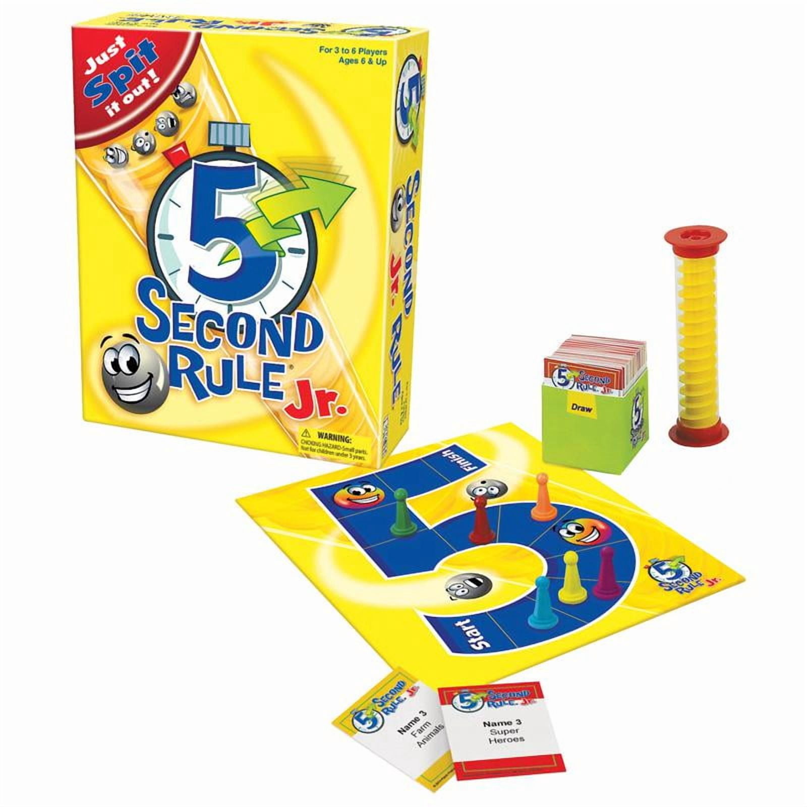 (2 pack) 5 Second Rule Jr. Party Game, by PlayMonster