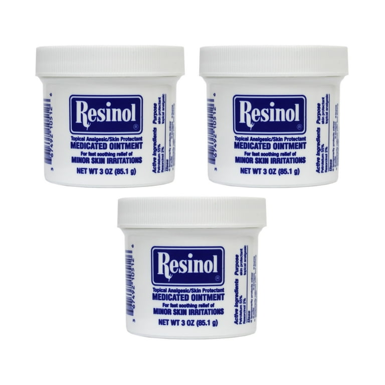 Resinol Medicated Ointment For Itch Relief And Protection Of Skin