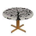 thumbnail image 3 of Wuche Nature Spring Tree of Life Woods with Blooming Flower and Butterfly Flying Romance Great for Home Kitchen/Parties/Holiday Dinner White, 3 of 8